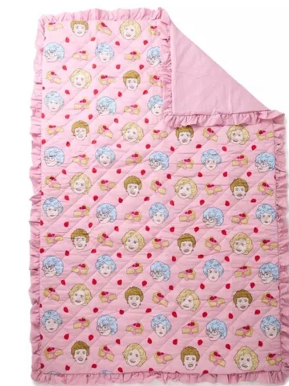 Cakeworthy Golden Girls Blanket Quilt
